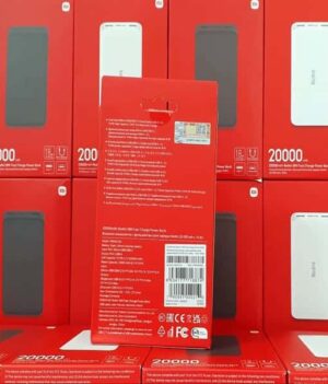 پاور بانک شیائومی 20000 گلوبال مدل PB200LZM اصل | Xiaomi 20000mAh Redmi Power Bank Original | فست شارژ 18 وات با دو پورت + PD 8 پاور بانک شیائومی 20000 گلوبال مدل PB200LZM