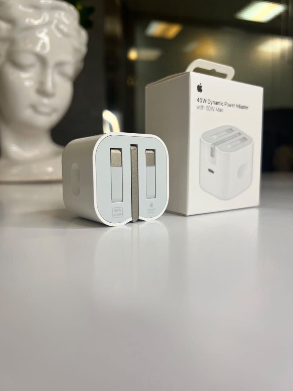 شارژر 40 وات اپل داینامیک مدل Apple 40W Dynamic Power Adapter with 60W Max 5 شارژر 40 وات اپل